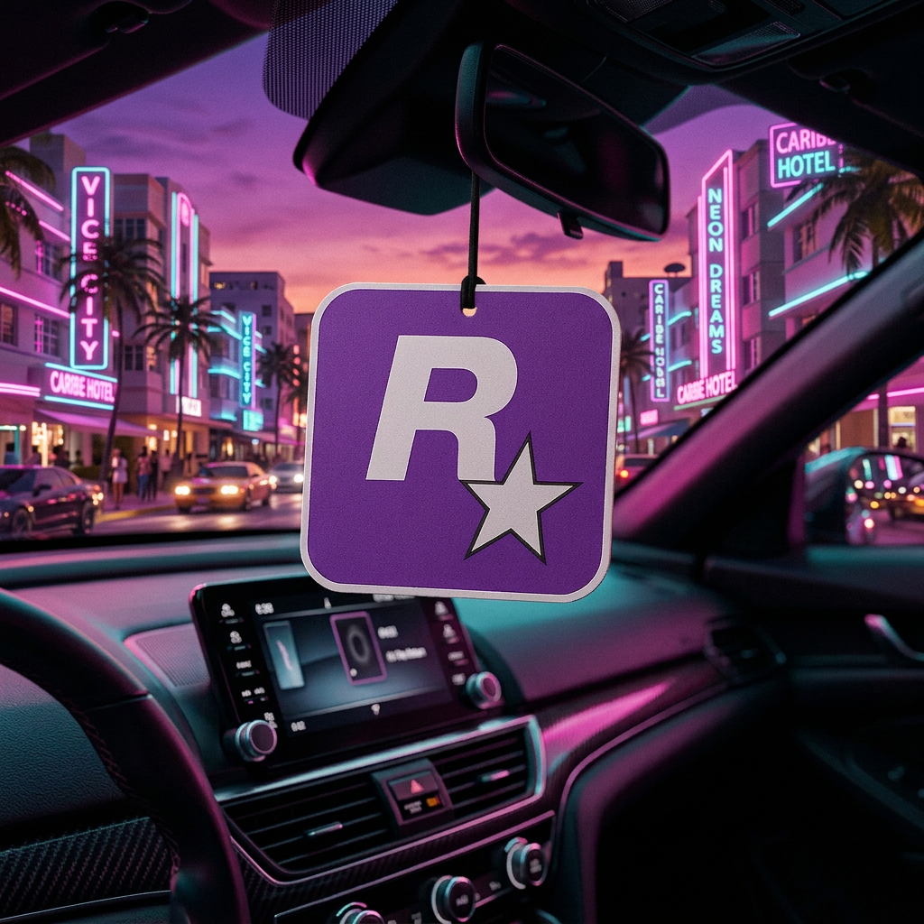 Désodorisant voiture ViceScents Night Club — Midnight Violet